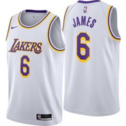 Los Angeles Lakers Kareem Abdul-Jabbar Road Swingman Jersey By Mitchell &  Ness - Light Gold - Mens