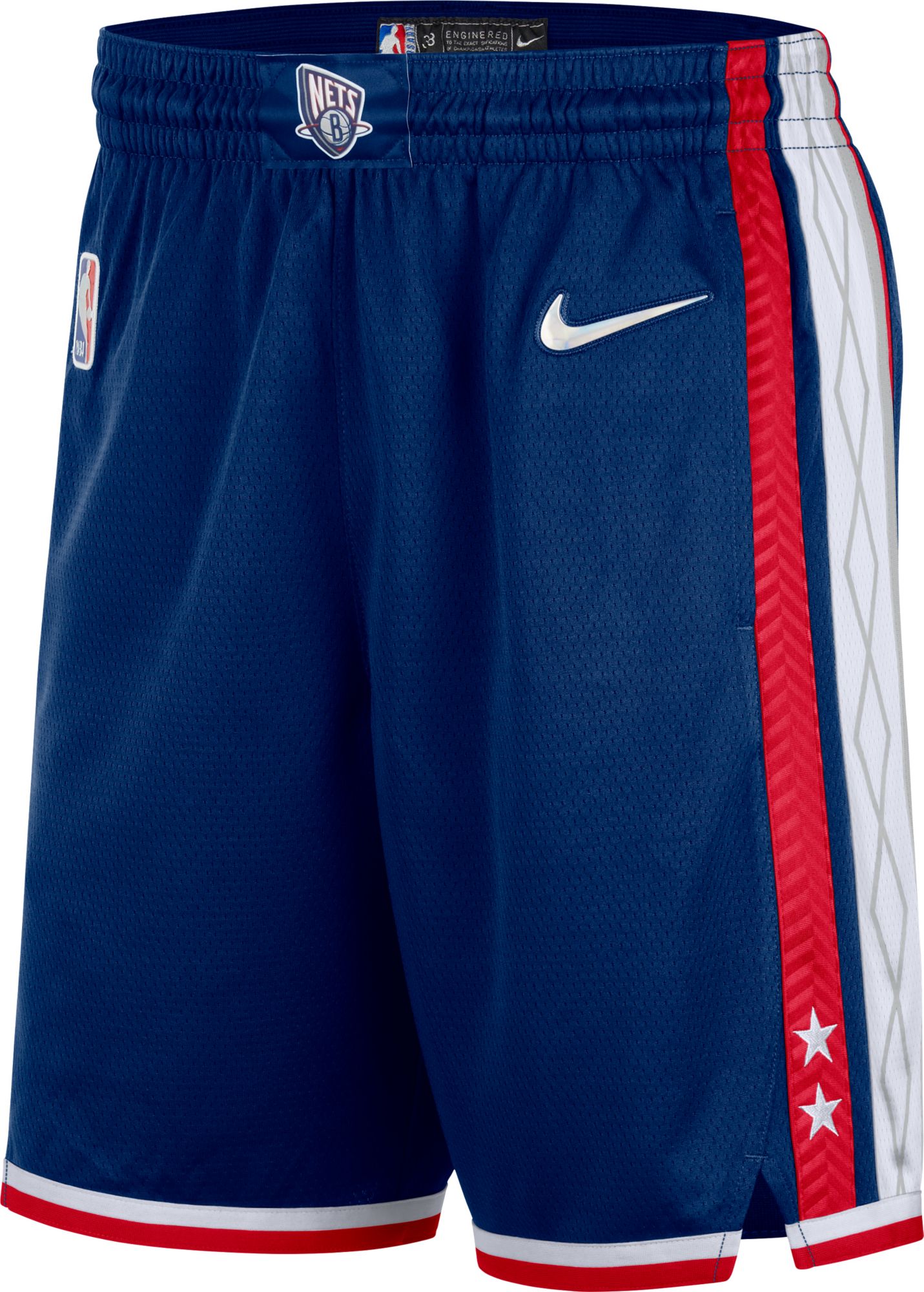 Nike Youth Brooklyn Nets White Hardwood Classic Swingman Shorts