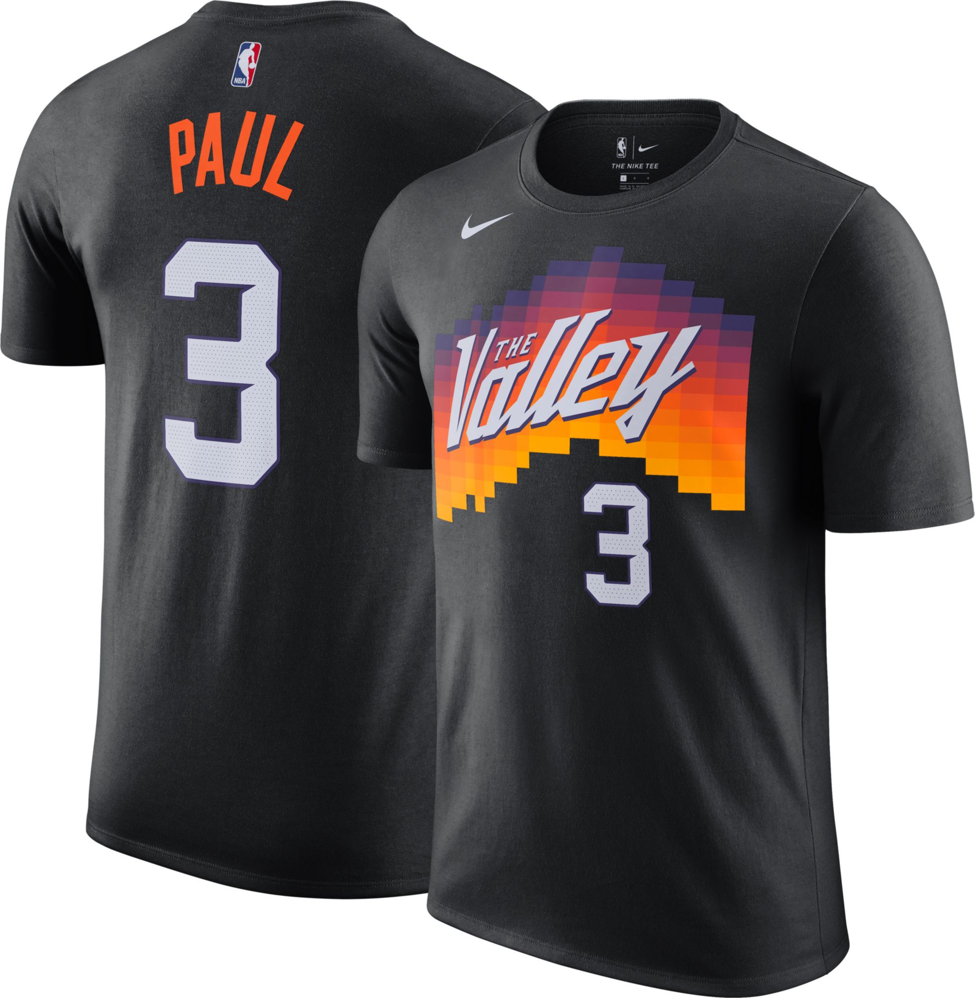 Chris Paul Phoenix Suns 2020-21 City Edition The Valley Black