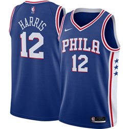 Nike Men's Philadelphia 76ers Tobias Harris #12 Blue Dri-FIT Icon Edition Jersey