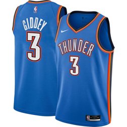 Nike Men's Oklahoma City Thunder Josh Giddey #3 Blue Dri-FIT Swingman Jersey
