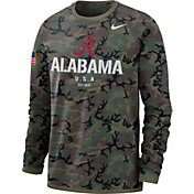 Nike Men's Alabama Crimson Tide Camo Military Appreciation Long Sleeve T-Shirt