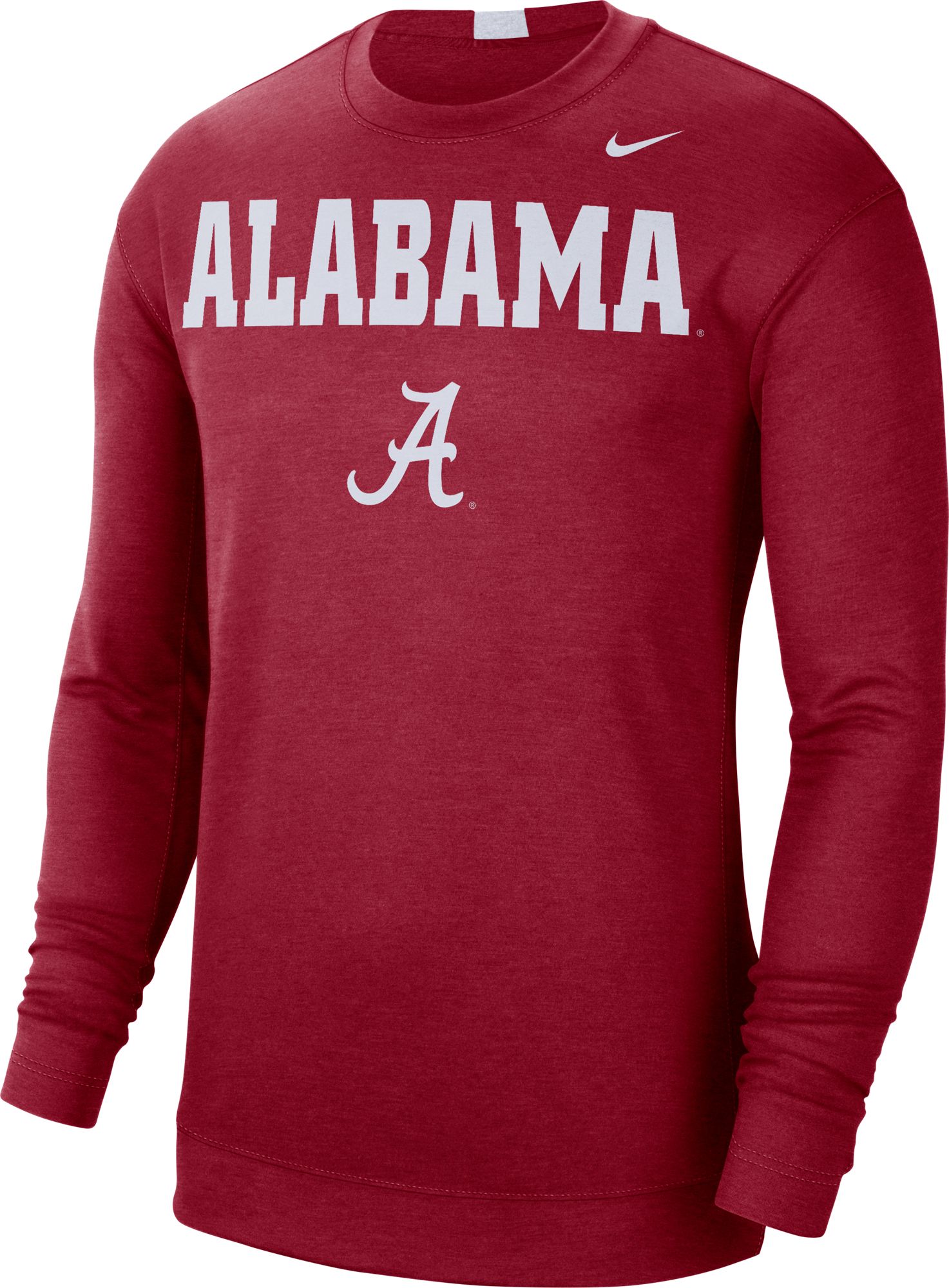 Alabama Men's Nike College Long-Sleeve Max90 T-Shirt.