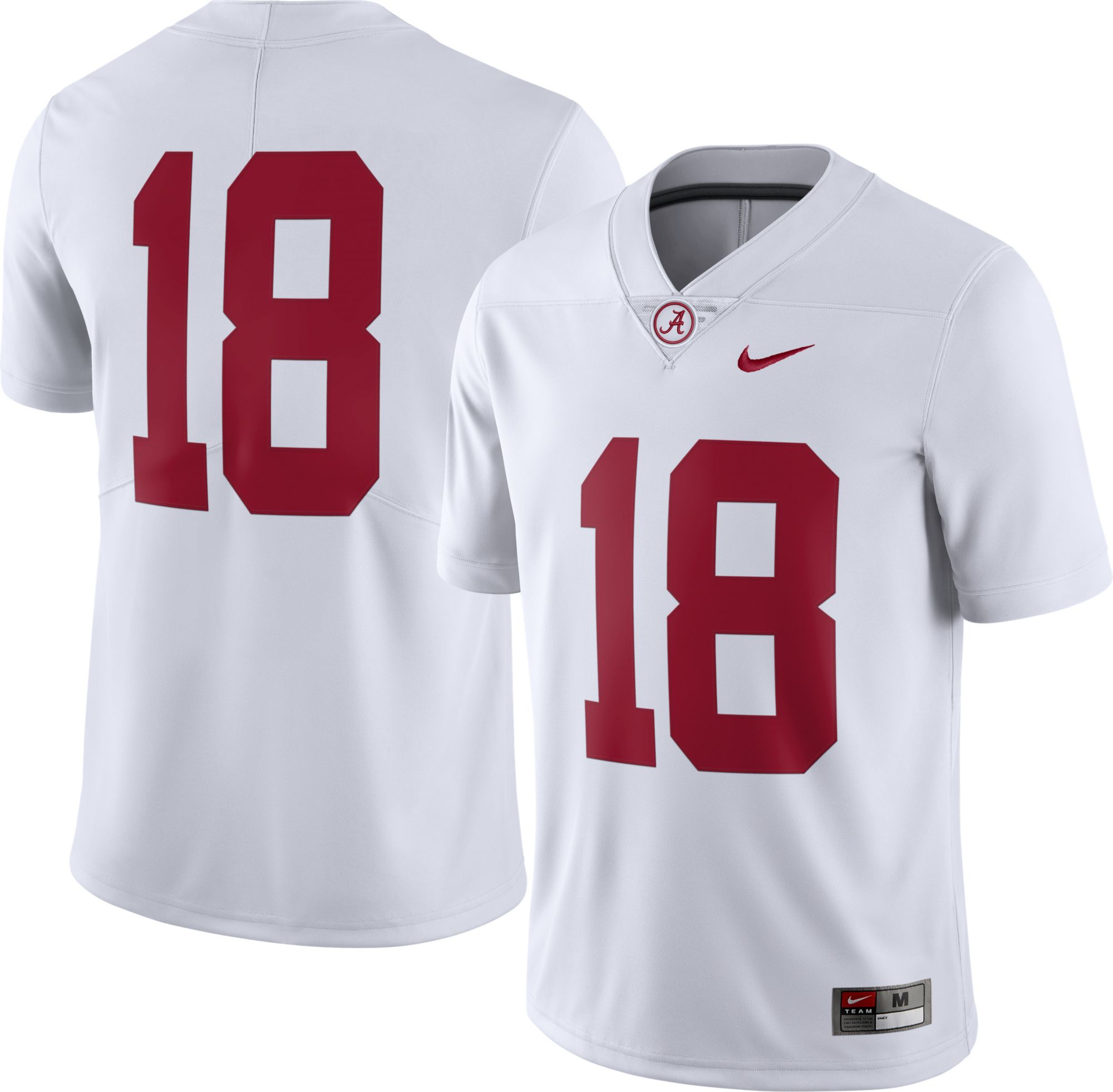 Nike Men's Julio Jones Alabama Crimson Tide #8 Crimson Dri-FIT Game  Football Jersey