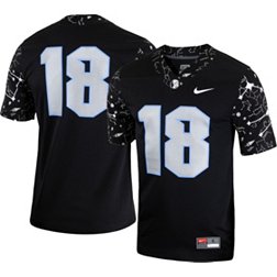 Nike Men's UCF Knights #18 2021 Space Game Black Football Jersey