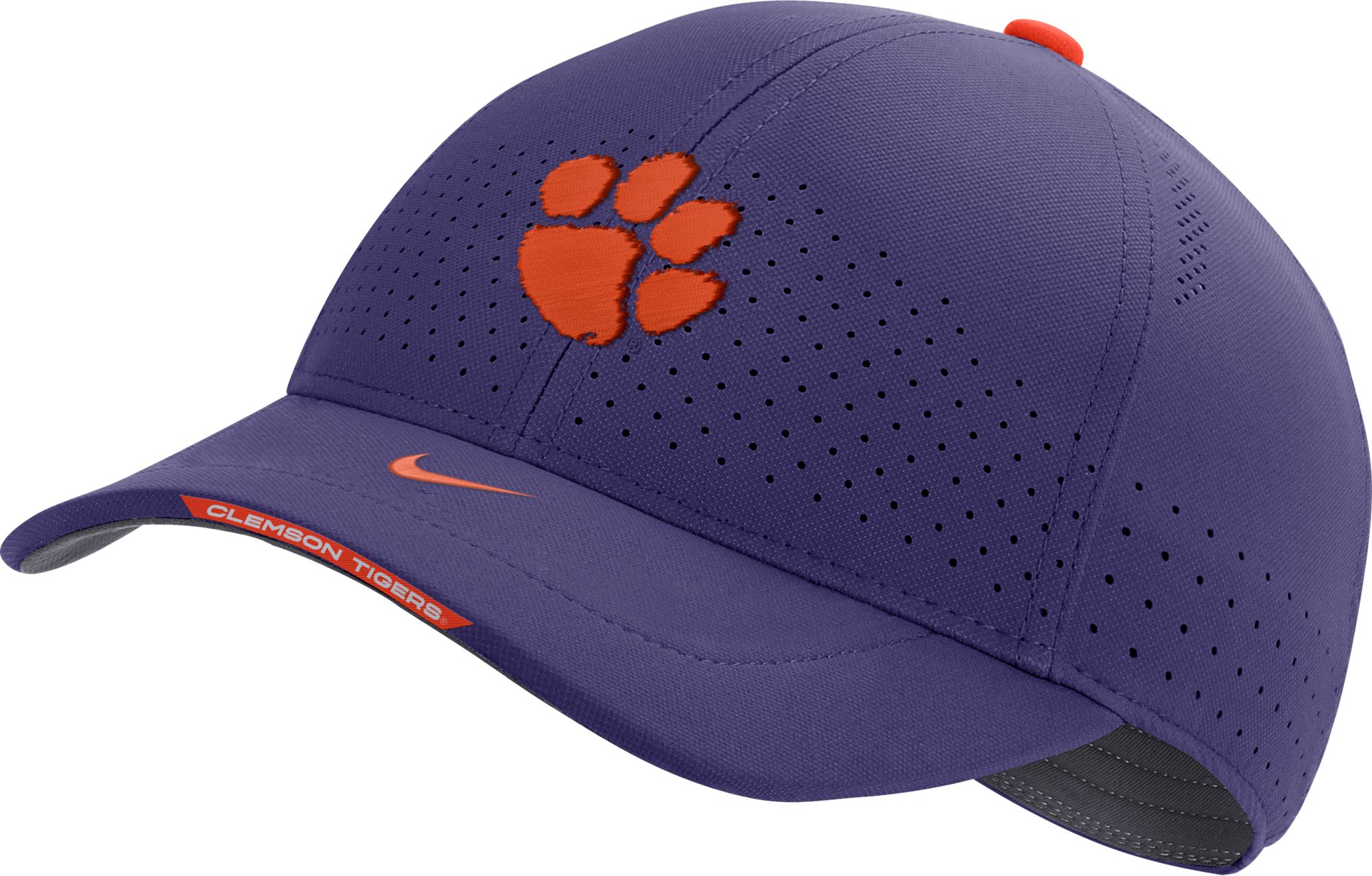 Men's Nike Purple Clemson Tigers Replica Baseball Jersey