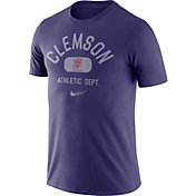 Nike Men's Clemson Tigers Regalia Tri-Blend Old School Arch T-Shirt