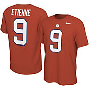 Nike Men's Clemson Tigers Travis Etienne #9 Orange Football Jersey T-Shirt