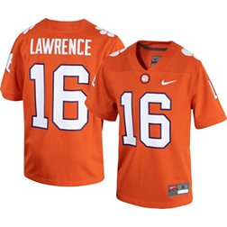 Nike Men's Clemson Tigers Trevor Lawrence #16 Orange Dri-FIT Game Football Jersey