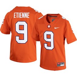 Nike Men's Clemson Tigers Travis Etienne #9 Orange Dri-FIT Game Football Jersey