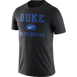 Nike Men's Duke Blue Devils Basketball Team Arch Black T-Shirt