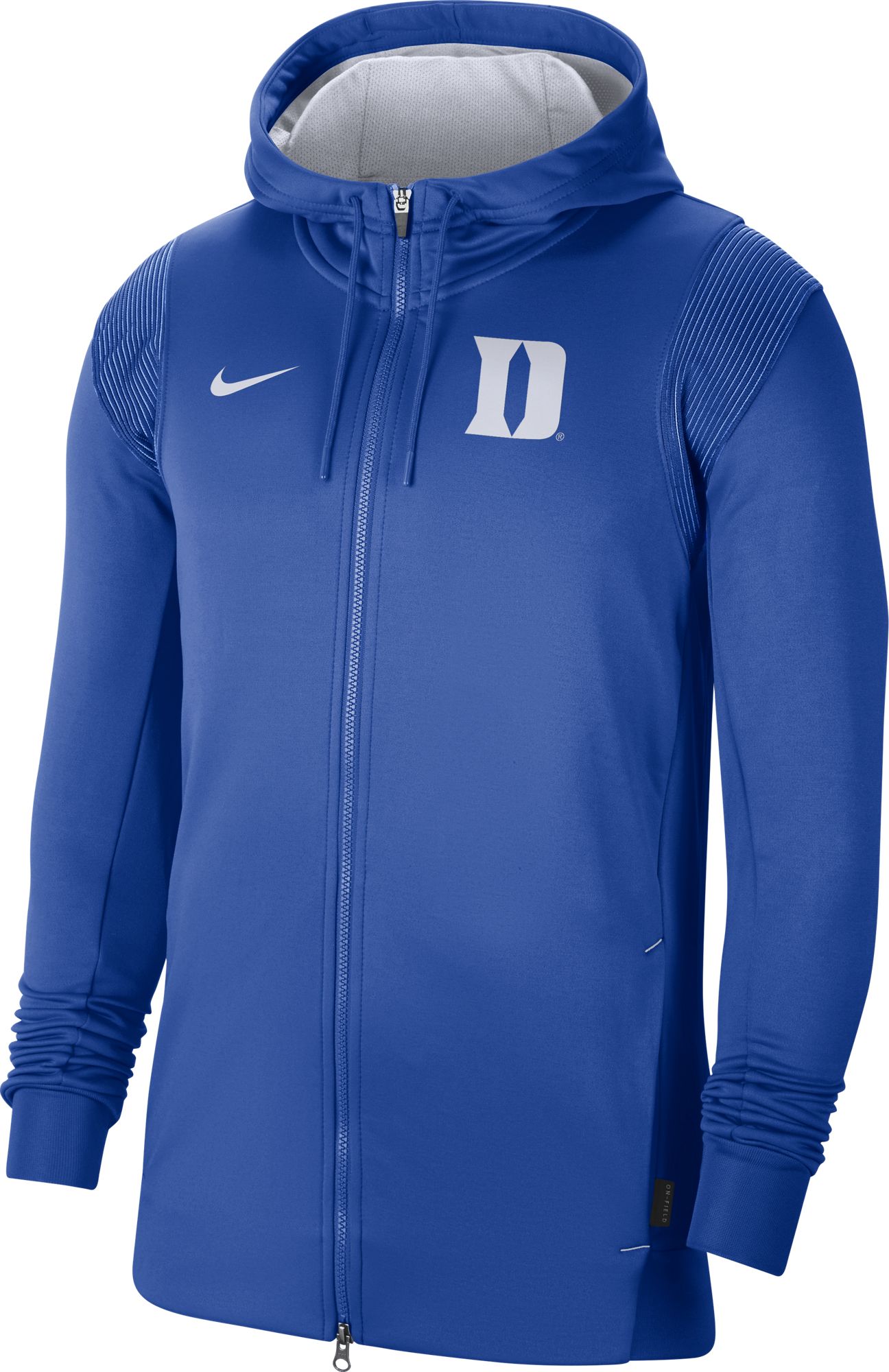 : NFL Dallas Cowboys Mens Nike Therma Hoodie Pullover,  Grey/Navy, Small : Sports & Outdoors