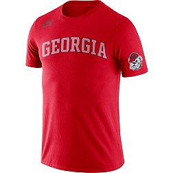 Nike Men's Georgia Bulldogs Red Retro Cotton T-Shirt