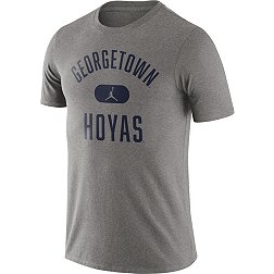 Nike Men's Georgetown Hoyas Grey Basketball Team Arch T-Shirt