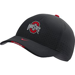 Nike Men's Ohio State Buckeyes AeroBill Swoosh Flex Classic99 Football Sideline Black Hat