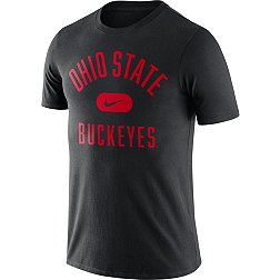Nike Men's Ohio State Buckeyes Basketball Team Arch Black T-Shirt