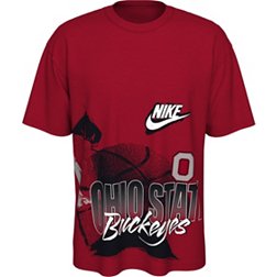 Nike Men's Ohio State Buckeyes Scarlet Max90 Hoops T-Shirt