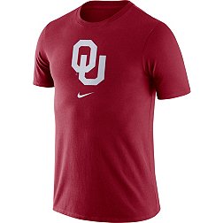 Nike Men's Oklahoma Sooners Crimson Essential Logo T-Shirt
