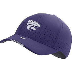 Nike Men's Kansas State Wildcats Purple AeroBill Swoosh Flex Classic99 Football Sideline Hat