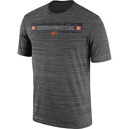 Nike Men's Oklahoma State Cowboys Grey Velocity Legend Football T-Shirt