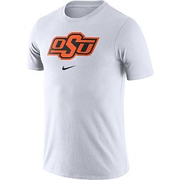 Nike Men's Oklahoma State Cowboys White Essential Logo T-Shirt