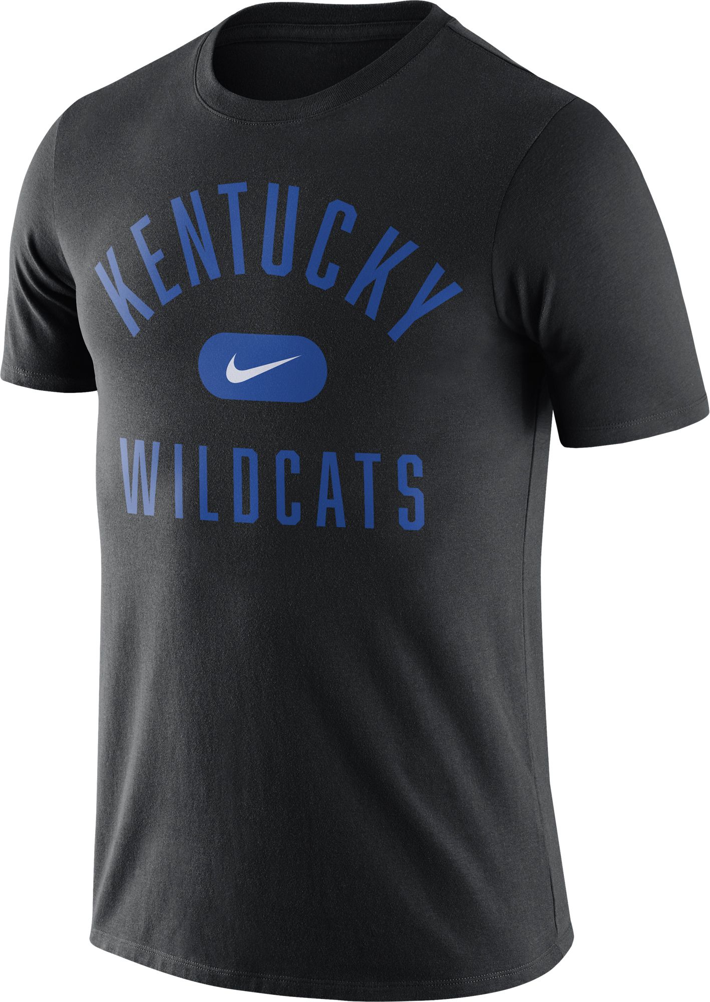 Nike Men's Kentucky Wildcats Basketball Team Arch Black T-Shirt