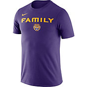 Nike Men's LSU Tigers Purple Family T-Shirt