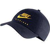 Nike Men's Michigan Wolverines Blue Futura Adjustable Hat