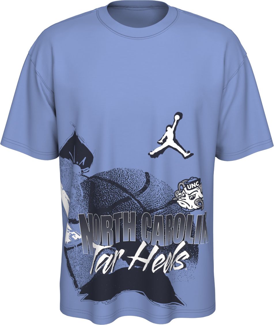 Carolina blue jordan shirt online