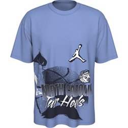 Jordan Men's North Carolina Tar Heels Carolina Blue Max90 90's Basketball T-Shirt