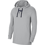 Nike Men's Penn State Nittany Lions Grey Long Sleeve Hooded T-Shirt