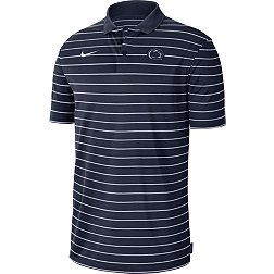 Nike Men's Penn State Nittany Lions Blue Football Sideline Victory Dri-FIT Polo