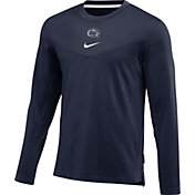 Nike Men's Penn State Nittany Lions Blue Dry Top Crew Neck Sweatshirt