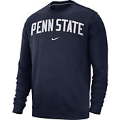 Nike Men's Penn State Nittany Lions Blue Club Fleece Crew Neck Sweatshirt