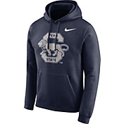 Nike Men's Penn State Nittany Lions Blue Vault Club Fleece Pullover Hoodie