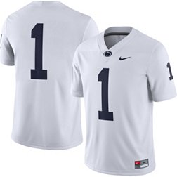 Nike Men's Penn State Nittany Lions #1 White Dri-FIT Game Football Jersey