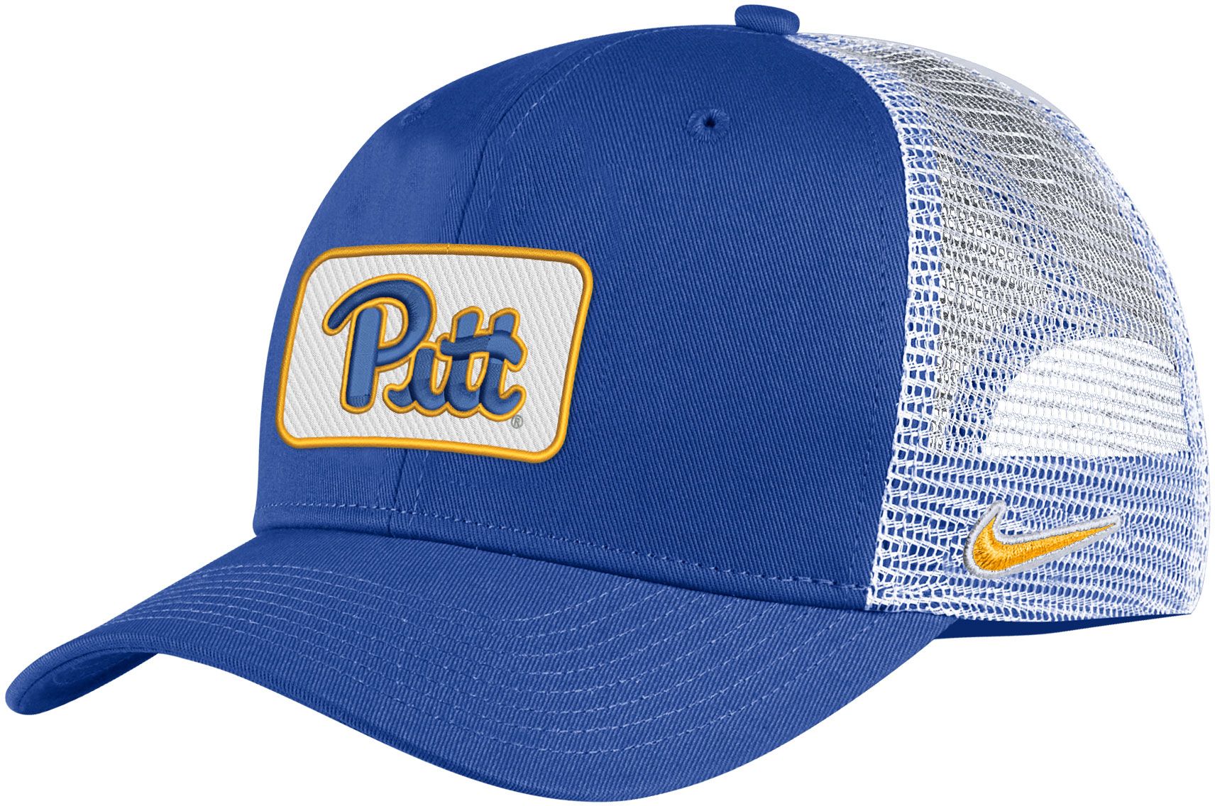 Nike Men's Pitt Panthers Camo Classic99 Trucker Hat, Green