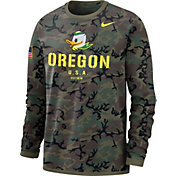 Nike Men's Oregon Ducks Camo Military Appreciation Long Sleeve T-Shirt
