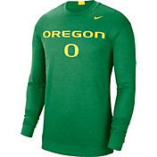 Nike Men's Oregon Ducks Green Spotlight Basketball Long Sleeve T-Shirt
