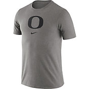 Nike Men's Oregon Ducks Grey Essential Logo T-Shirt