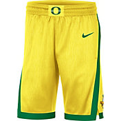 Nike Men's Oregon Ducks Yellow Replica Basketball Shorts