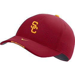 Nike Men's USC Trojans Cardinal AeroBill Swoosh Flex Classic99 Football Sideline Hat