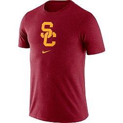 Nike Men's USC Trojans Drake London #15 Cardinal Football Jersey T-Shirt, Large, Red