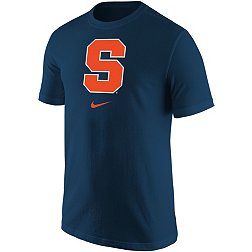 Nike Men's Syracuse Orange Blue Core Cotton Logo T-Shirt