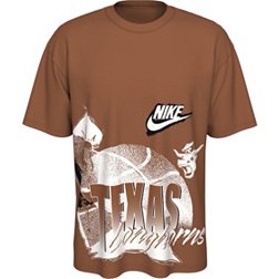Nike Men's Texas Longhorns Burnt Orange Max90 90's Basketball T-Shirt