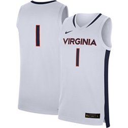 Nike Men's Virginia Cavaliers White Replica Basketball Jersey