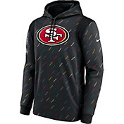 Nike Men's San Francisco 49ers Crucial Catch Anthracite Pullover Hoodie