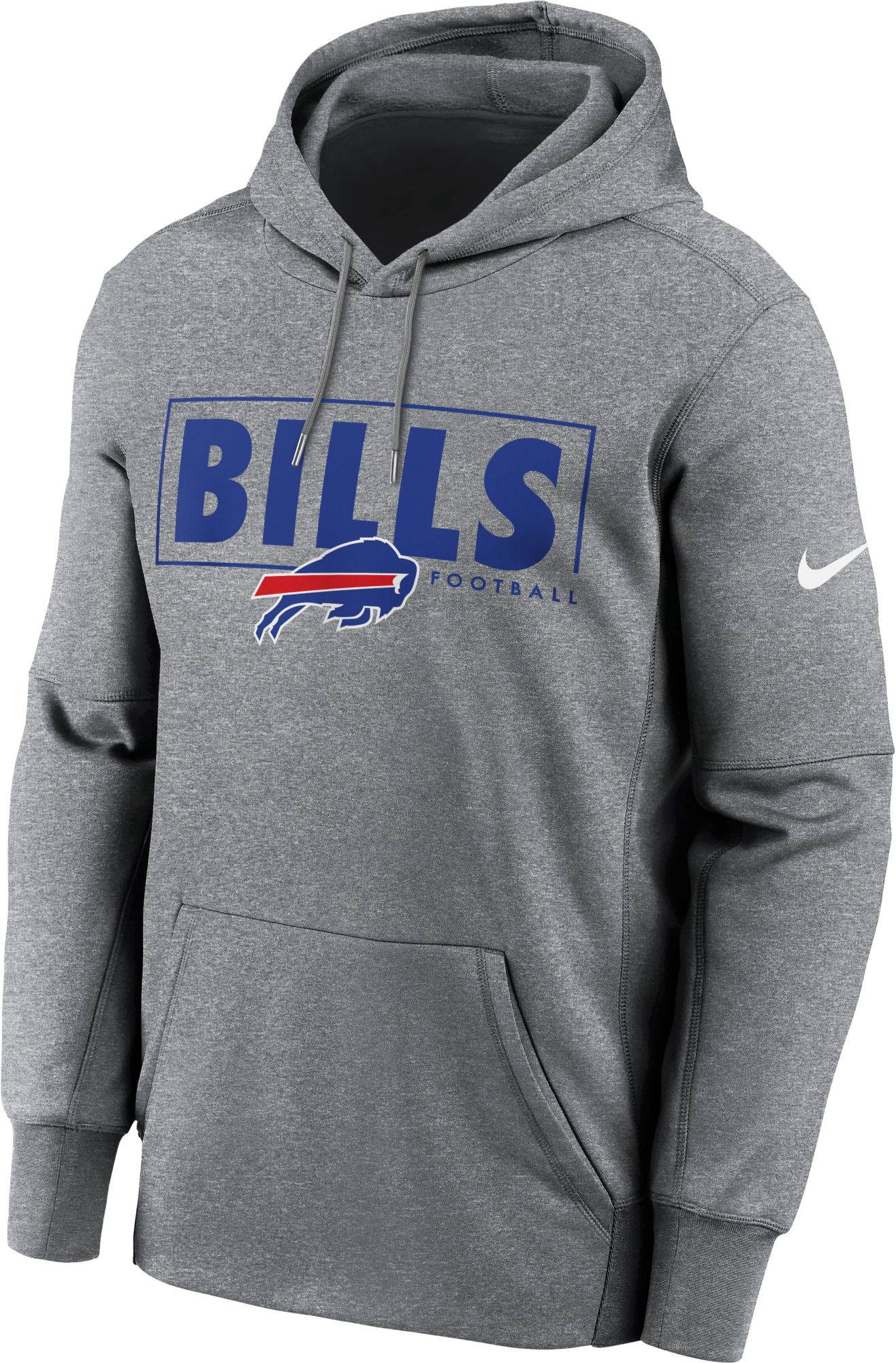 Buffalo Bills Sideline Club Men's Nike NFL Pullover Hoodie.