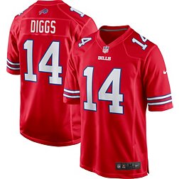 Nike Men's Buffalo Bills Stefon Diggs #14 Red Alternate Game Jersey