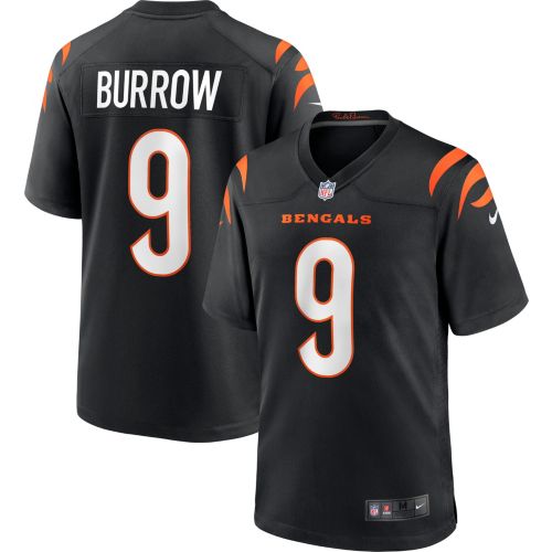 Nike Men's Cincinnati Bengals Tee Higgins #5 Black Game